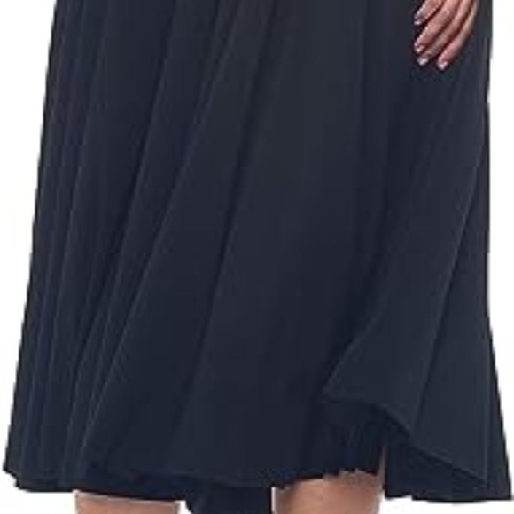 NORMA KAMALI Super Flair Dress in Black Size Medium - Picture 6 of 8